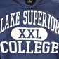 Vintage 1990s Lake Superior College University Hoodie Sweater Men's L from propervintagecanada