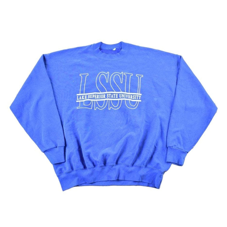 Vintage 1990s Lake Superior State University Crewneck Mens XL from propervintagecanada