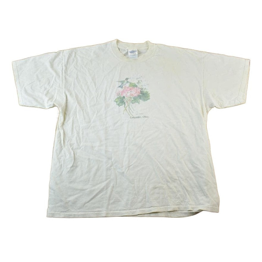 Vintage 1990s Lakeside Ohio Souvenir Single Stitch Graphic Print T-Shirt Men's 2XL from propervintagecanada