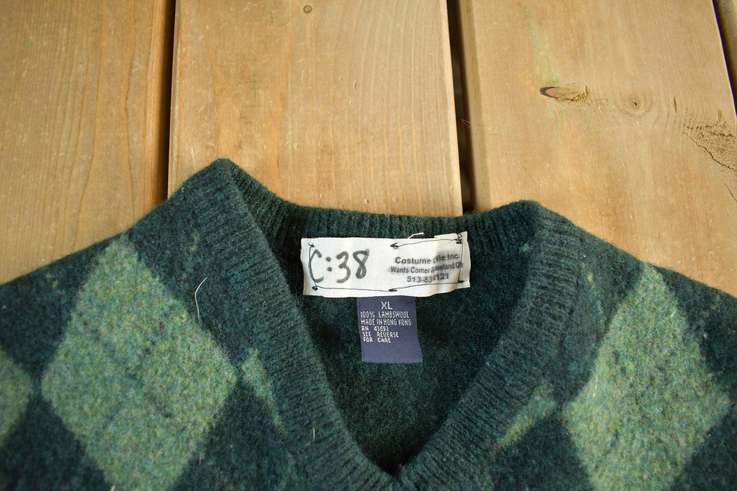 Vintage 1990s Lambs Wool Knit Sweater Vest Women's XS from propervintagecanada