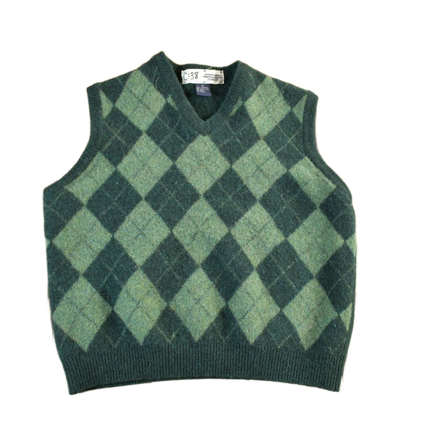 Vintage 1990s Lambs Wool Knit Sweater Vest Women's XS from propervintagecanada