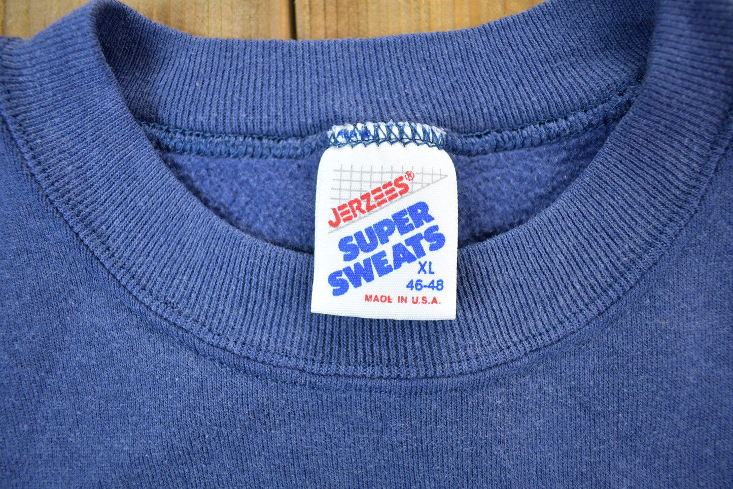 Vintage 1990s Lancaster Swimming Crewneck Sweatshirt Men's L from propervintagecanada