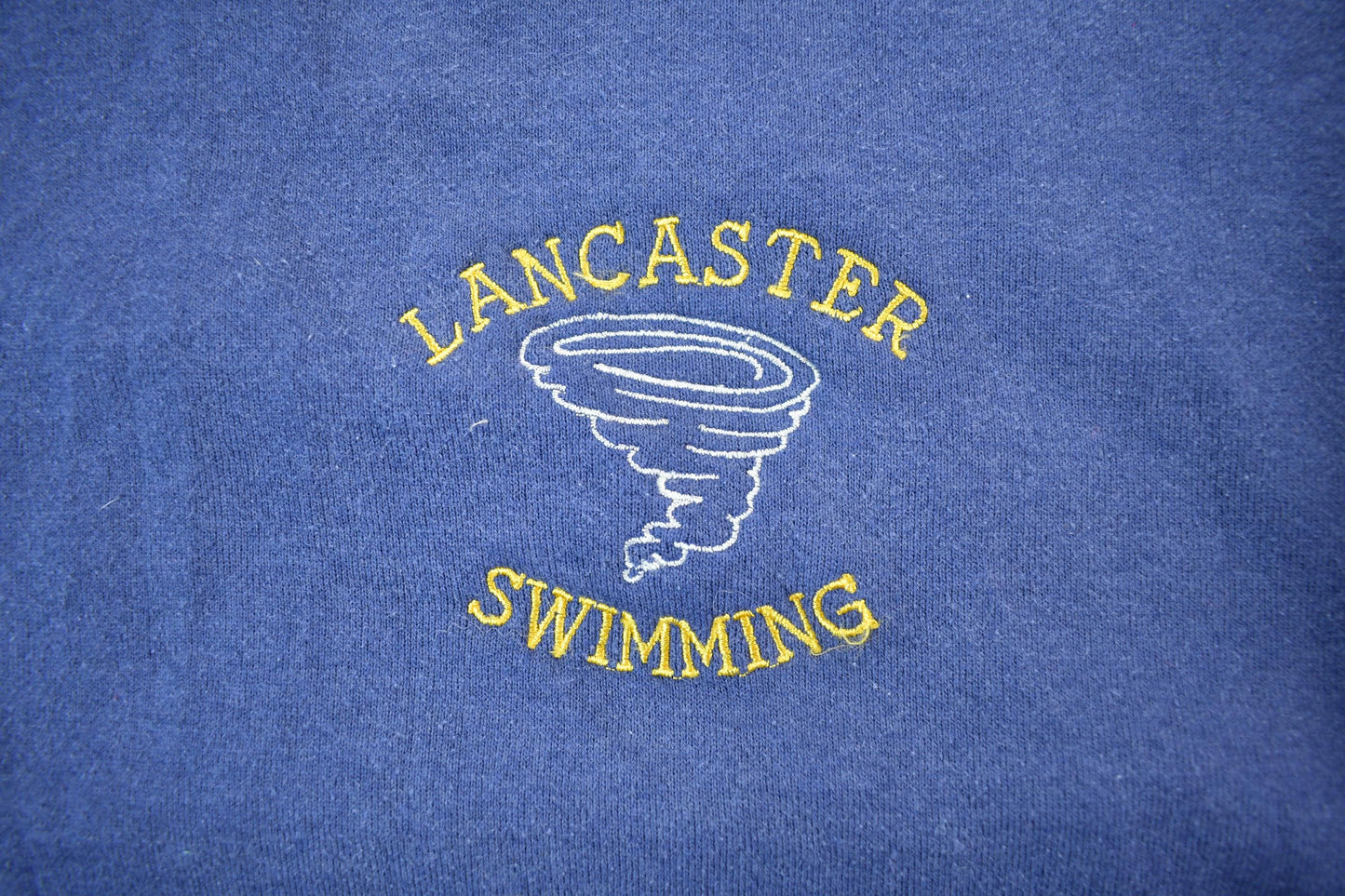 Vintage 1990s Lancaster Swimming Crewneck Sweatshirt Men's L from propervintagecanada