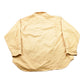 Vintage 1990s Land's End Blank Yellow Button Up Shirt Men's 2XL from propervintagecanada