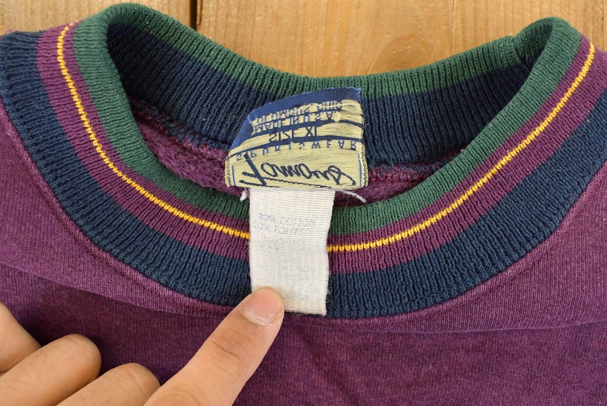 Vintage 1990s Landfall Country Club Golf Crewneck Sweatshirt Mens XL from propervintagecanada