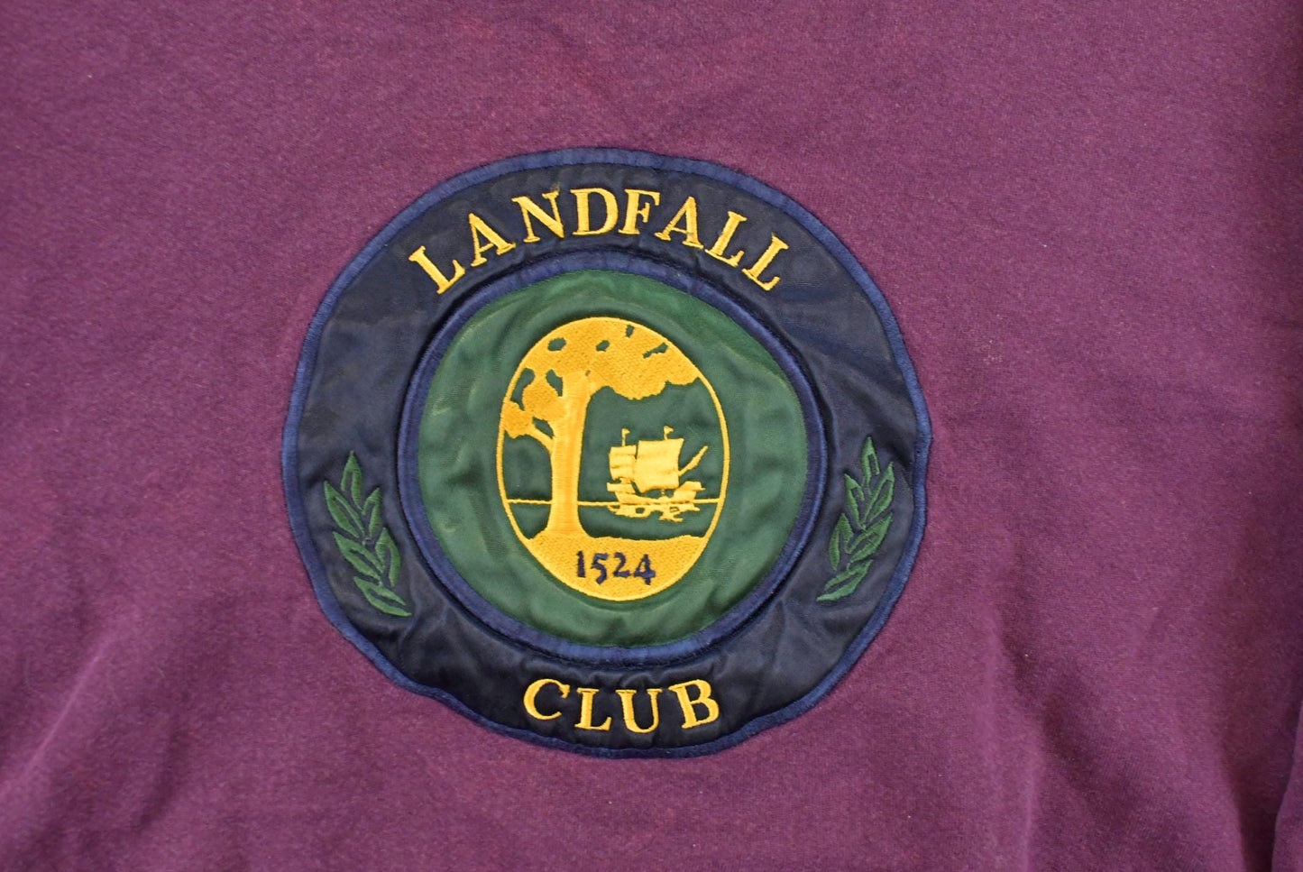 Vintage 1990s Landfall Country Club Golf Crewneck Sweatshirt Mens XL from propervintagecanada