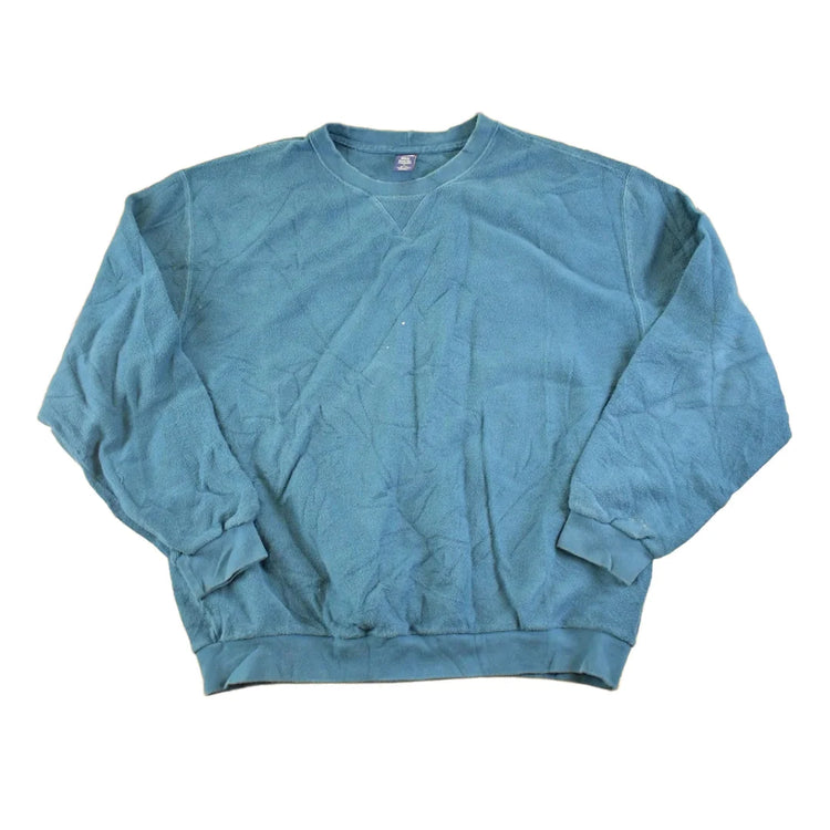 Vintage 1990s Lands End Chunky Souvenir Crewneck Sweatshirt Men's XL from propervintagecanada