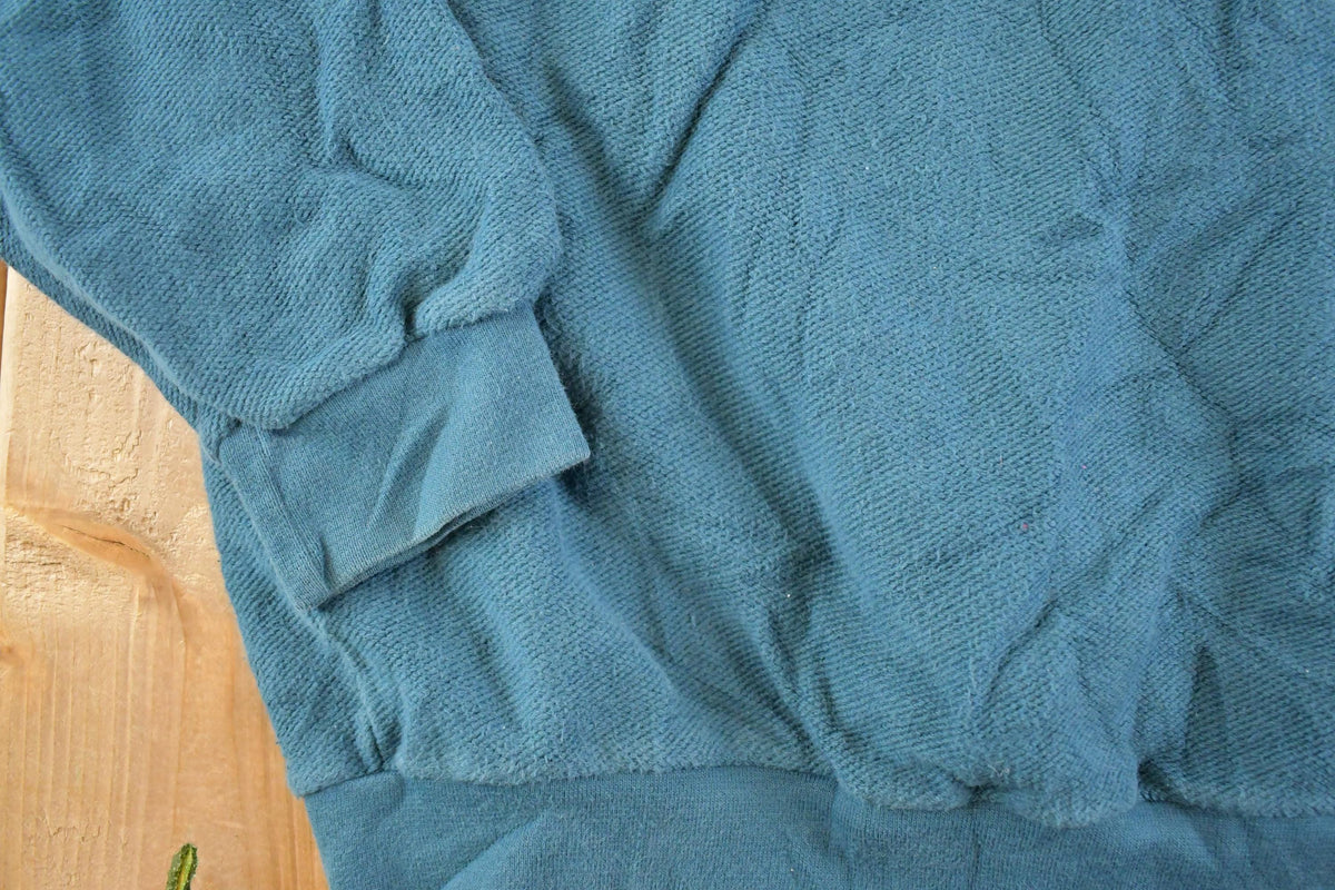 Vintage 1990s Lands End Chunky Souvenir Crewneck Sweatshirt Men's XL from propervintagecanada