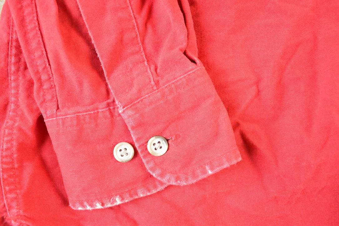 Vintage 1990s Lands End South Western Style Button Up Rodeo Shirt Mens Large from propervintagecanada