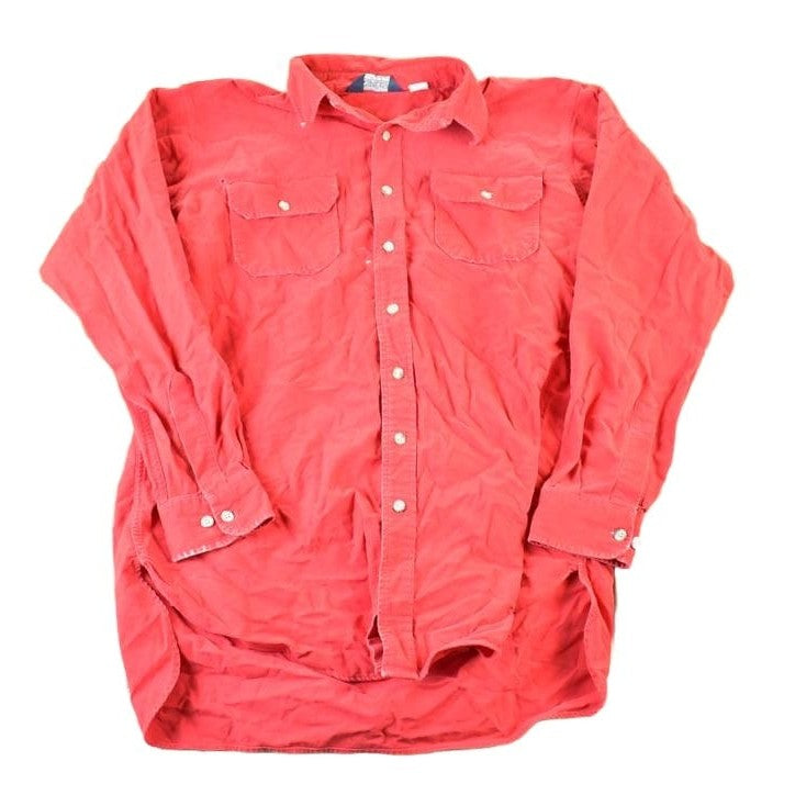 Vintage 1990s Lands End South Western Style Button Up Rodeo Shirt Mens Large from propervintagecanada