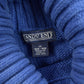 Vintage 1990s Lands End Winter Theme Turtleneck Sweater Women's XL from propervintagecanada