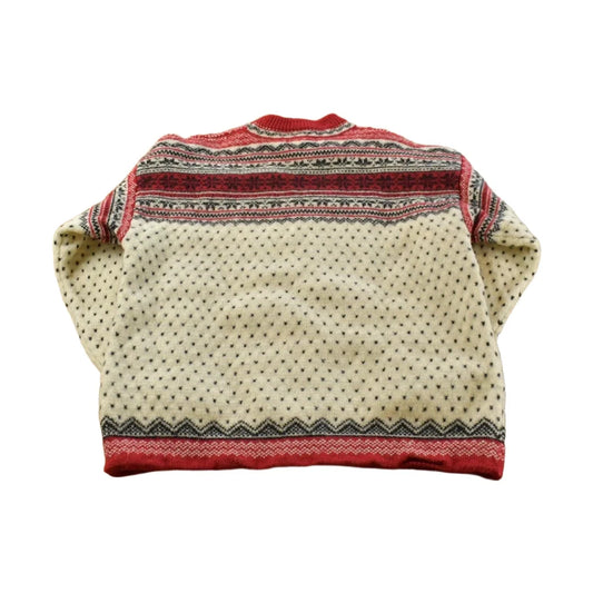Vintage 1990s Lands' End Wool Knit Crewneck Sweater Men's M from propervintagecanada
