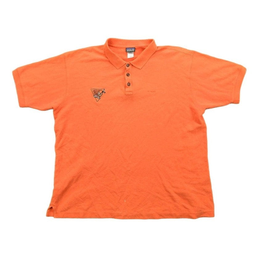 Vintage 1990s Langara Island Lodge Patagonia Polo Shirt Men's Large from propervintagecanada