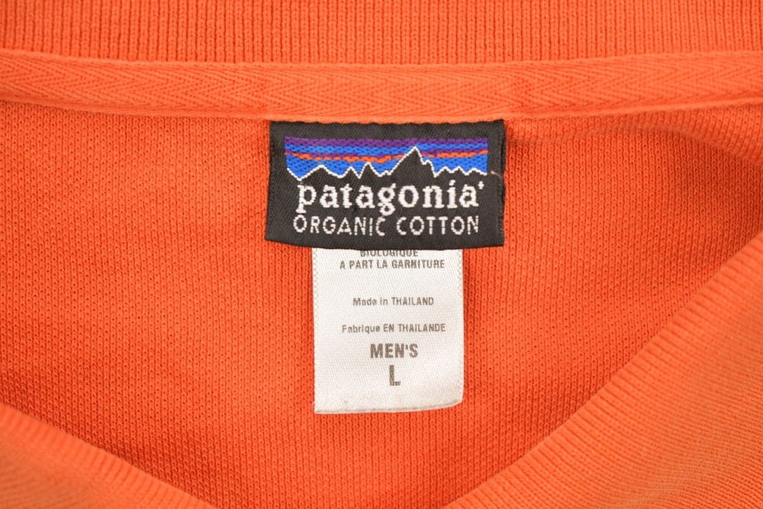 Vintage 1990s Langara Island Lodge Patagonia Polo Shirt Men's Large from propervintagecanada