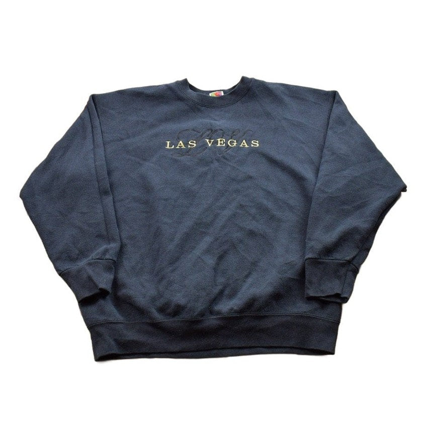 Vintage 1990s Las Vegas Crewneck Sweatshirt Men's Large from propervintagecanada
