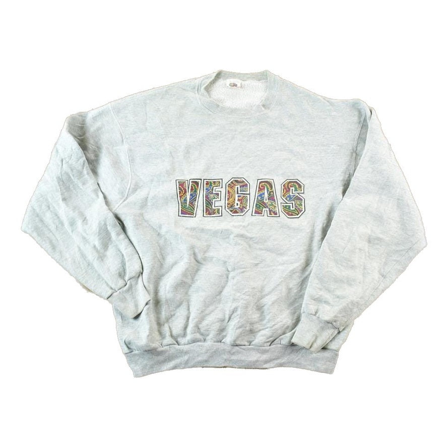 Vintage 1990s Las Vegas Crewneck Sweatshirt Mens M from propervintagecanada