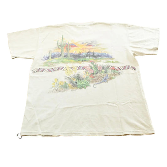 Vintage 1990s Las Vegas Desert Sunset T-Shirt Mens XL from propervintagecanada