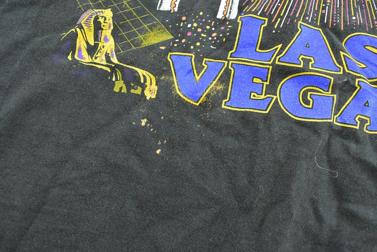 Vintage 1990s Las Vegas Nevada Casino Strip Souvenir Travel T-Shirt Men's XL from propervintagecanada