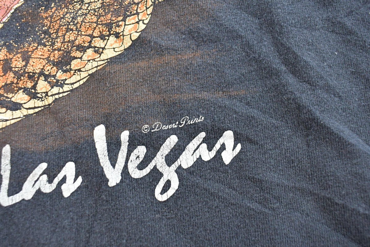 Vintage 1990s Las Vegas Rattle Snake Souvenir T Shirt Mens Men's 3XL from propervintagecanada