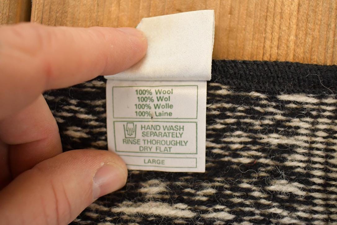 Vintage 1990s Laura Ashley Wool Knit Cardigan Sweater Women's S from propervintagecanada