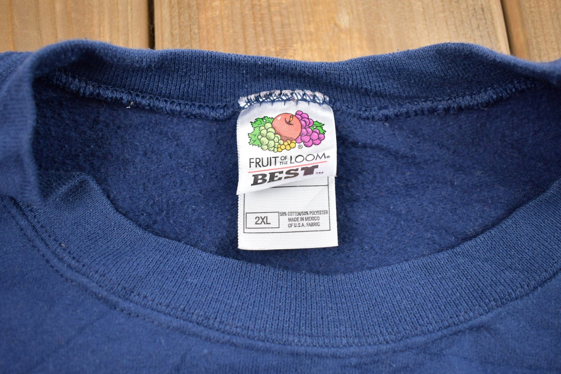 Vintage 1990s Laura Trayser Peace Theme Crewneck Sweater Men's 2XL from propervintagecanada