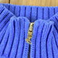 Vintage 1990s Lauren Cable Knit Mockneck Sweater Men's Large from propervintagecanada