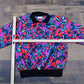 Vintage 1990s Lauren Lee All Over Print Button Up Windbreaker Women's M from propervintagecanada