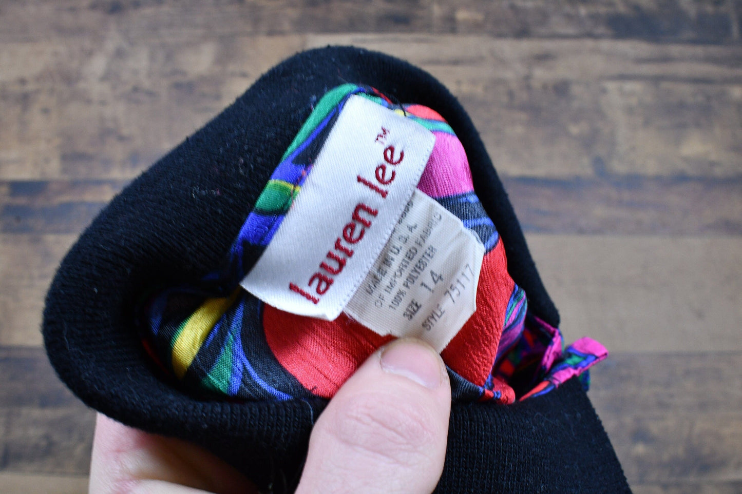 Vintage 1990s Lauren Lee All Over Print Button Up Windbreaker Women's M from propervintagecanada