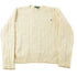 Vintage 1990s Lauren Ralph Lauren Cable Knit Crewneck Sweater Women&