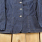 Vintage 1990s Lauren Ralph Lauren Denim Dark Blue Blazer Women's Large from propervintagecanada