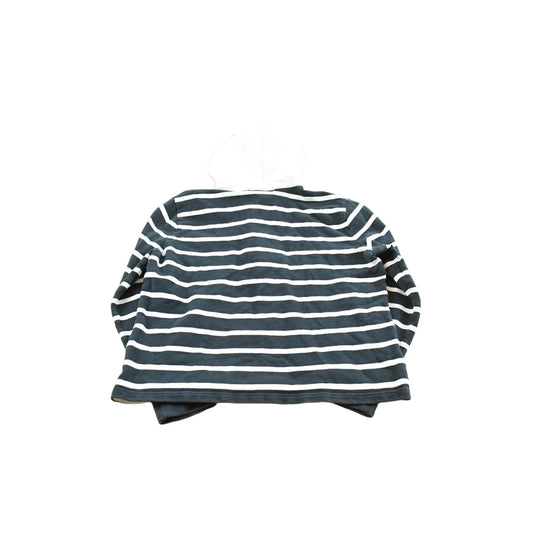 Vintage 1990s Lauren Ralph Lauren Firemen Hooks Natuical Striped Hoodie Sweatshirt Womens L from propervintagecanada