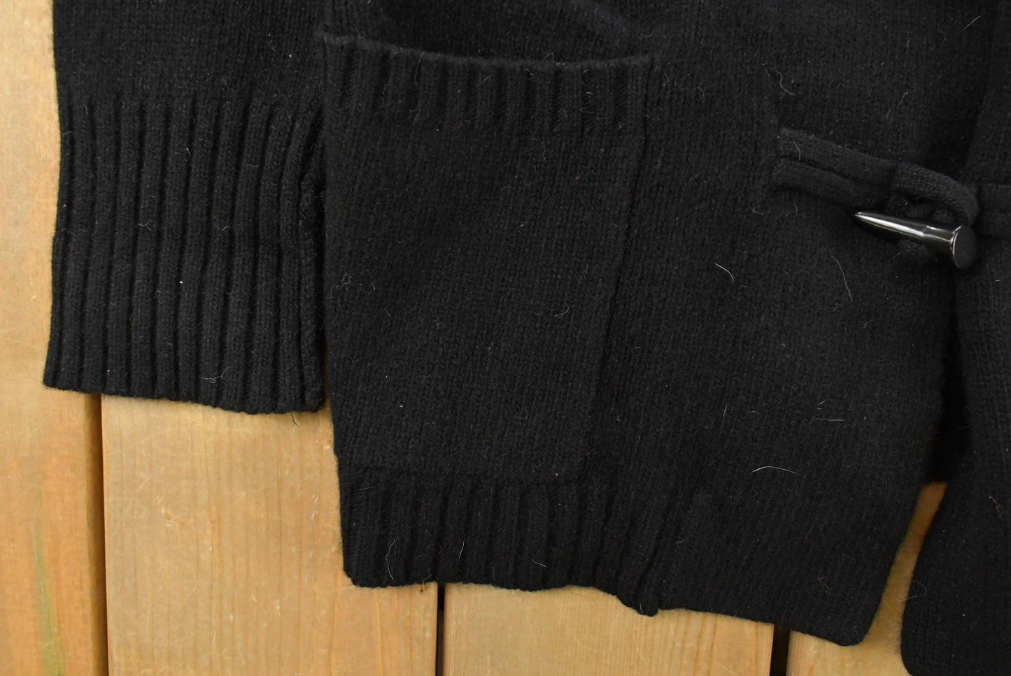 Vintage 1990s Lauren Ralph Lauren Knit Hooded Wool Sweater Women's L from propervintagecanada