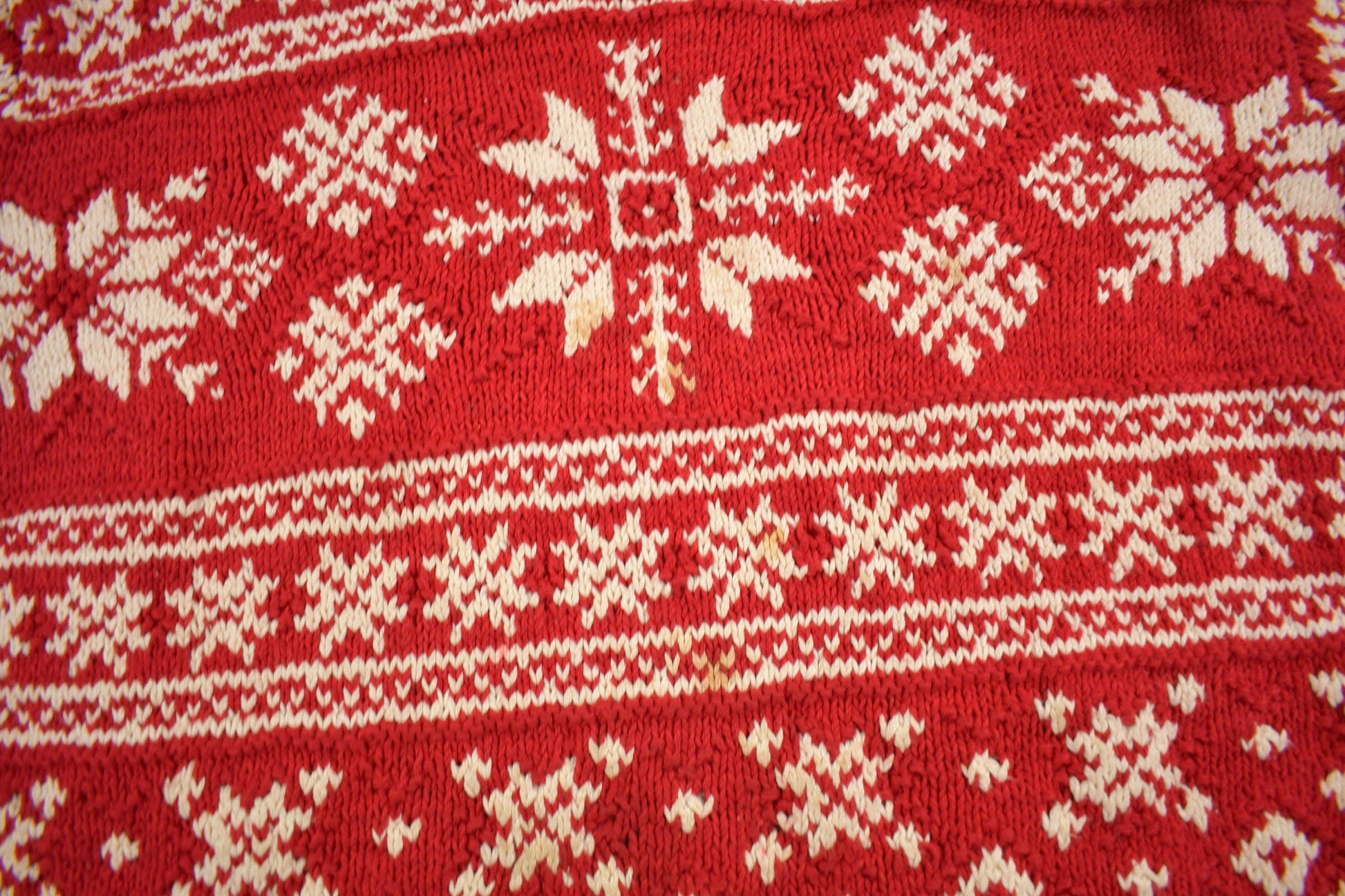 Vintage 1990s Lauren Ralph Lauren Snowflake Knit Sweater Women's XL from propervintagecanada