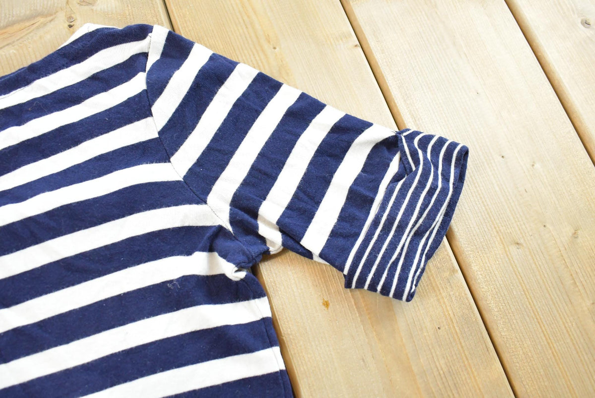 Vintage 1990s Lauren Ralph Lauren Striped Boating T-Shirt Women's Medium from propervintagecanada