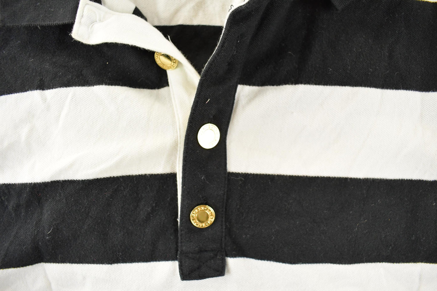 Vintage 1990s Lauren Ralph Lauren Striped Sleeveless Polo Shirt Women's Medium from propervintagecanada