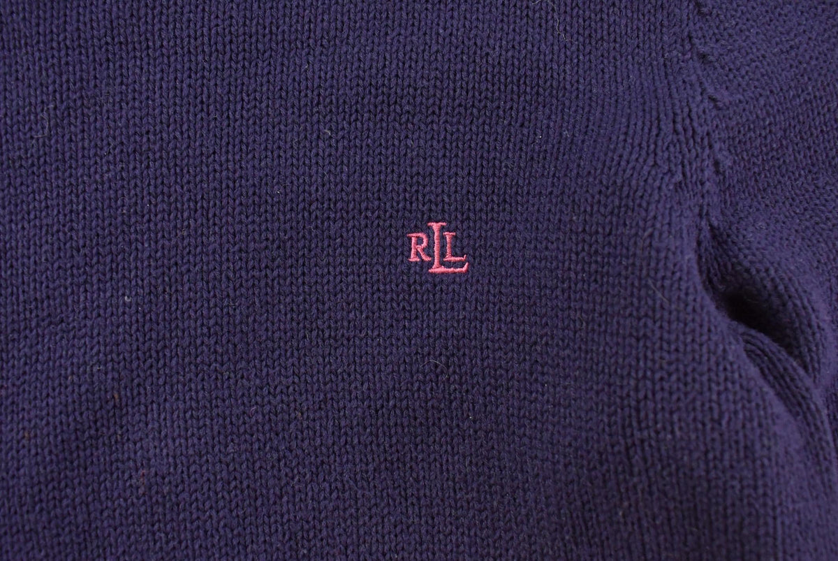 Vintage 1990s Lauren Ralph Lauren Turtleneck Knit Sweater Women's S from propervintagecanada