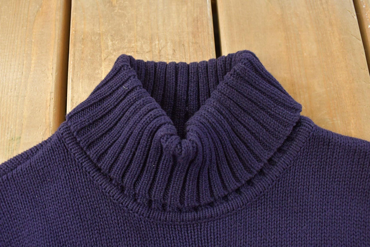 Vintage 1990s Lauren Ralph Lauren Turtleneck Knit Sweater Women's S from propervintagecanada