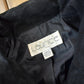 Vintage 1990s Laurice Black Fringe Leather Jacket Women's M from propervintagecanada