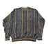 Vintage 1990s Lavane 3D Cable Knit Crewneck Sweater Men&