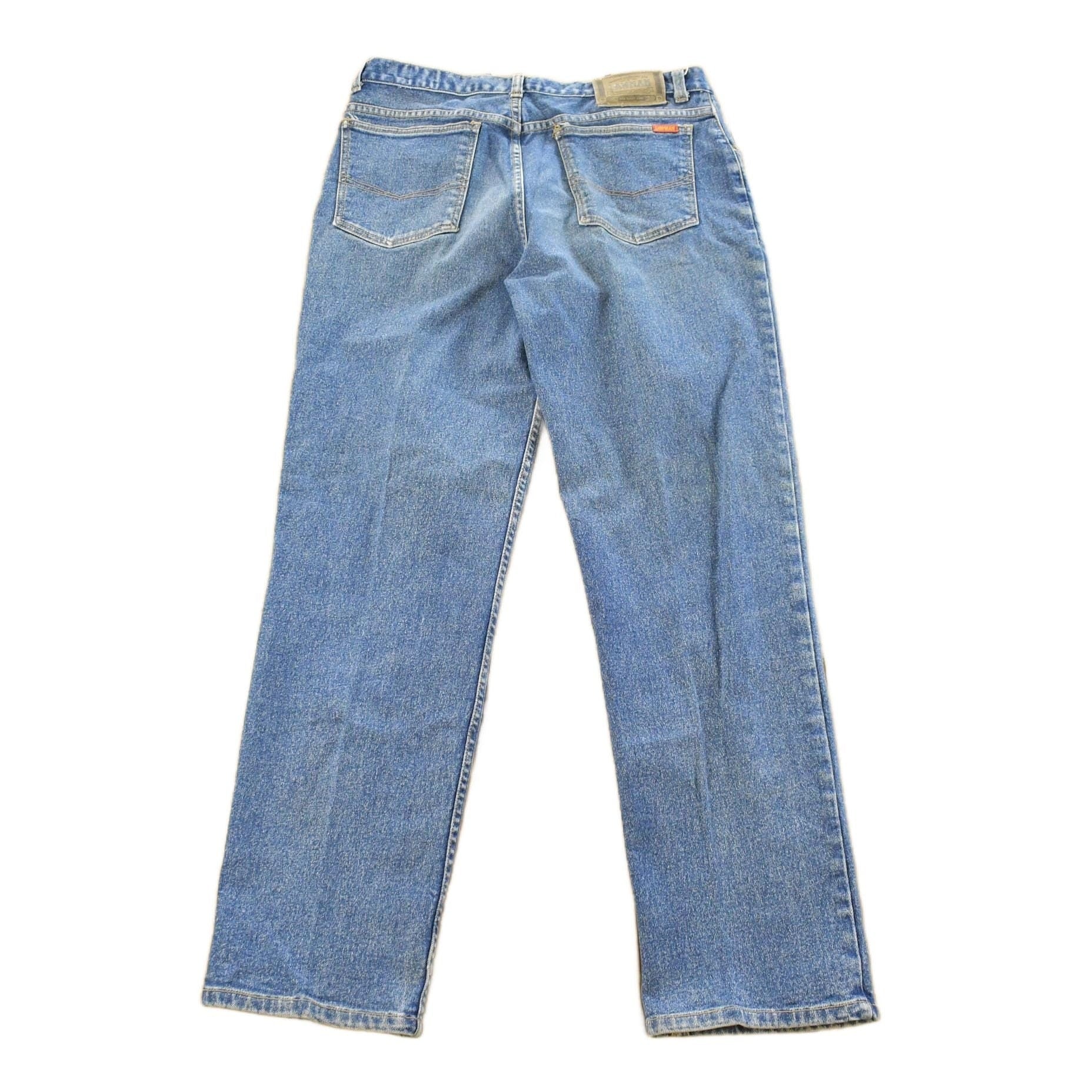 Vintage 1990s Lawman Denim Jeans Men's 33 x 30 from propervintagecanada