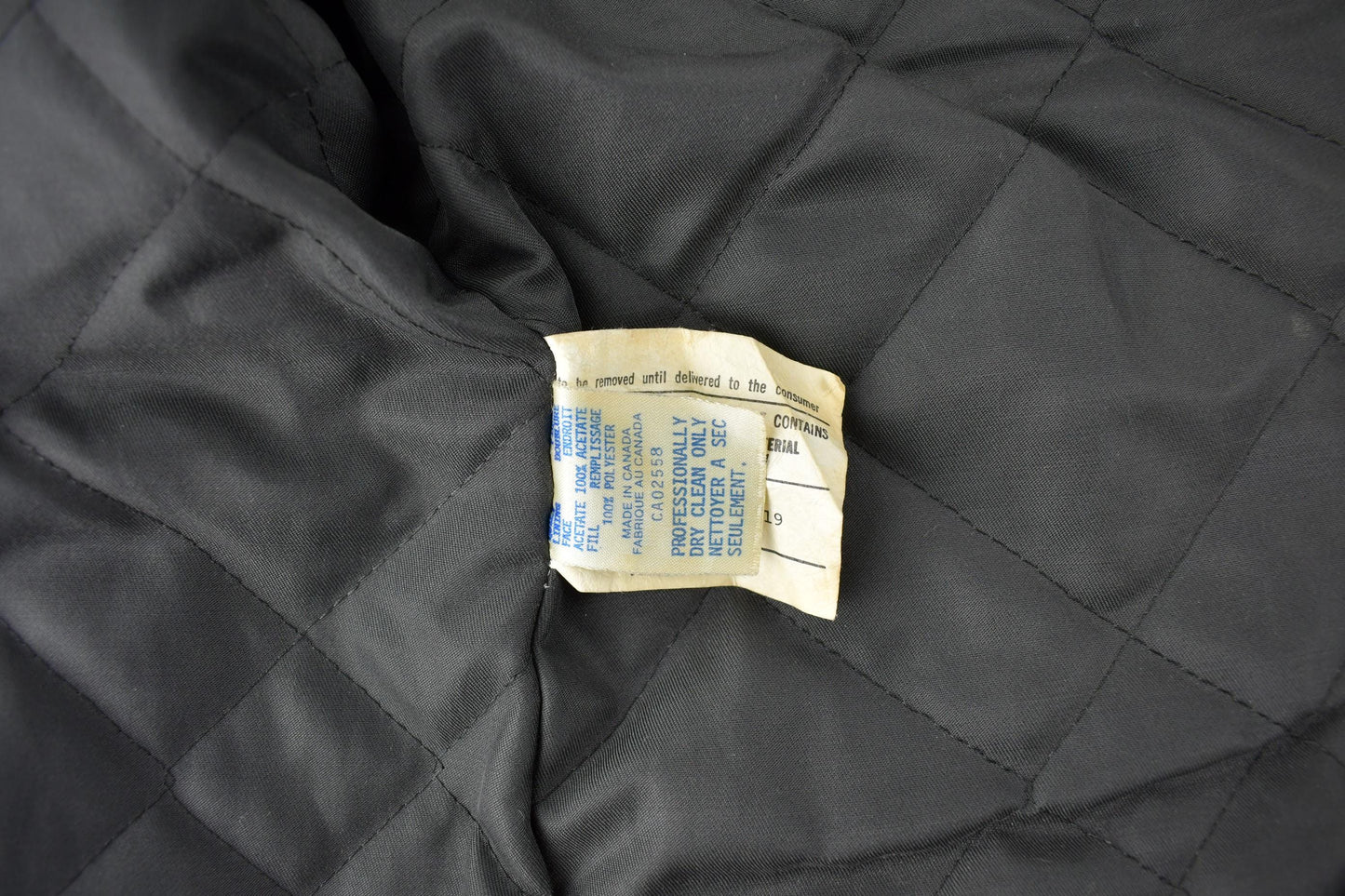 Vintage 1990s Leather Attic Genuine Leather Biker Jacket Made In Canada from propervintagecanada