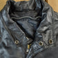 Vintage 1990s Leather Biker Jacket Adult Medium Men's Medium from propervintagecanada