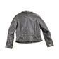 Vintage 1990s Leather Biker Jacket Men's Large from propervintagecanada