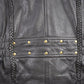 Vintage 1990s Leather Biker Jacket Men's Large from propervintagecanada