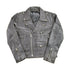 Vintage 1990s Leather Biker Jacket Men&