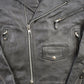 Vintage 1990s Leather Biker Jacket Men's Medium from propervintagecanada