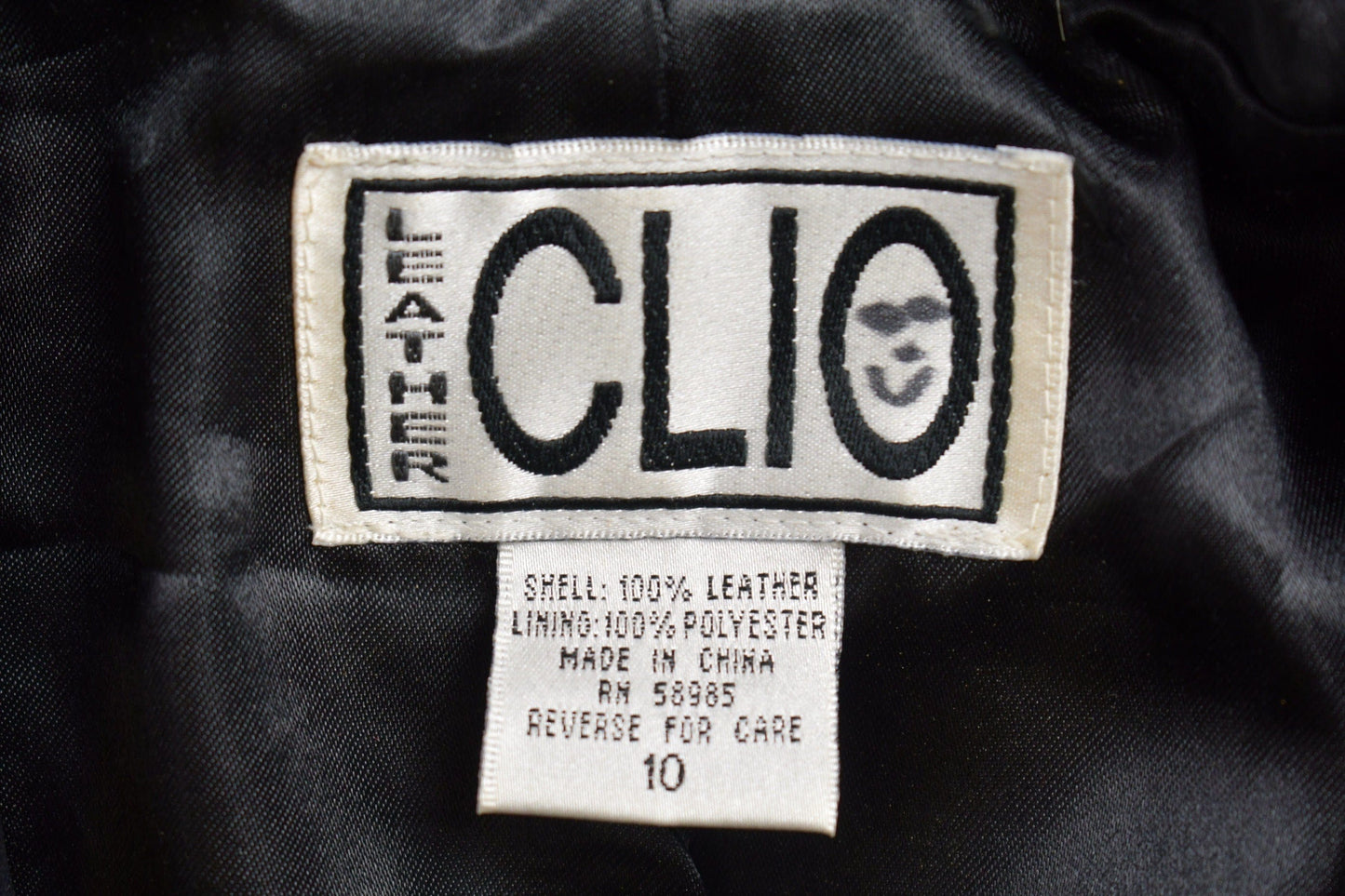 Vintage 1990s Leather Clio Leather Blazer Jacket Men's Small from propervintagecanada