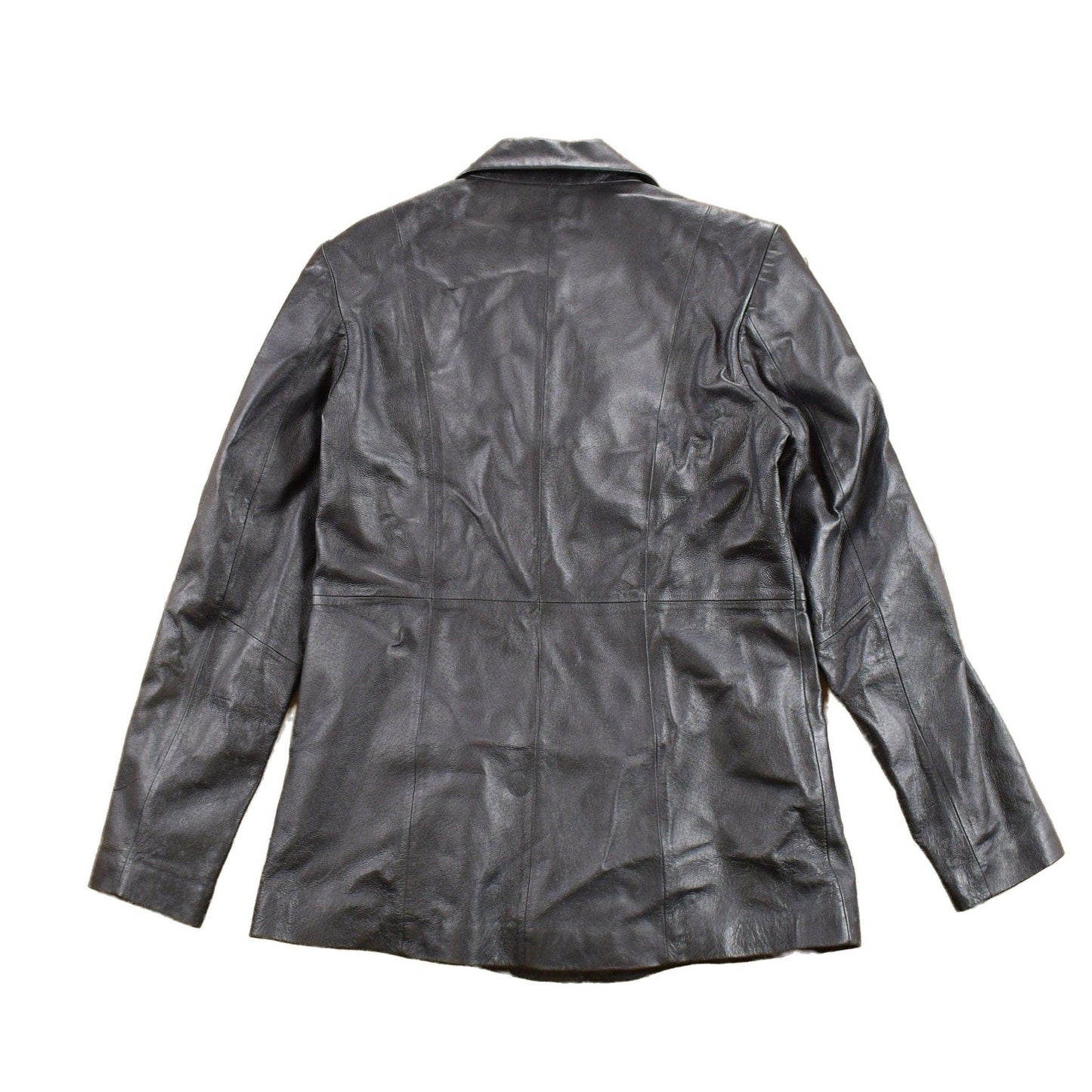 Vintage 1990s Leather Clio Leather Blazer Jacket Men's Small from propervintagecanada