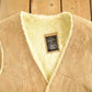 Vintage 1990s Leather Horse Western Sherpa Vest Men's Medium from propervintagecanada