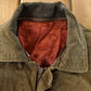 Vintage 1990s Leather Suede Bomber Jacket Men's Small / Brown Leather Jacket / Full Zip Coat / Bomber Jacket from propervintagecanada